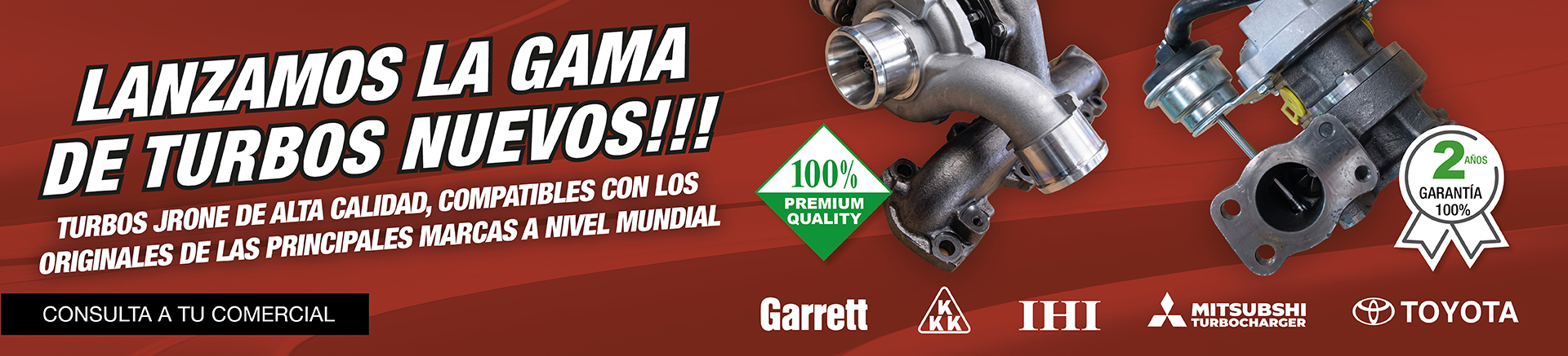 TURBOS NUEVOS JRONE